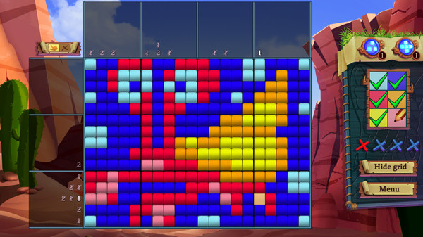 Adventure mosaics. Small Islanders screenshot 1