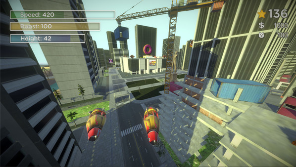 Flying Hero VR screenshot 1