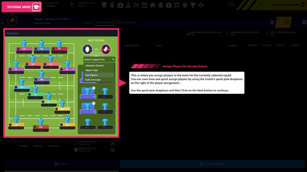 Rugby Union Team Manager 3 screenshot 5