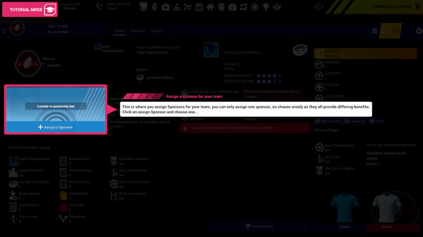 Rugby Union Team Manager 3 screenshot 12