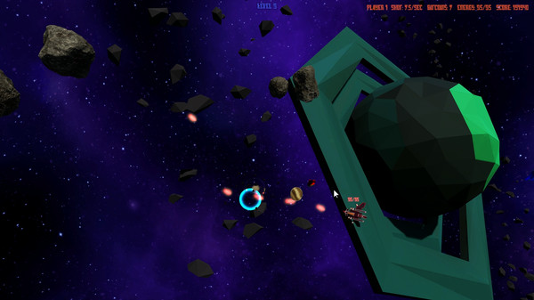 Asteroids 44 (For Four) screenshot 1