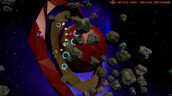 Asteroids 44 (For Four) screenshot 6