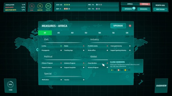 Corona Simulator screenshot 8