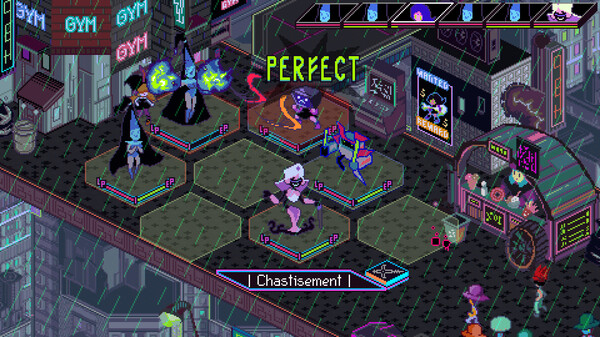 Keylocker | Turn Based Cyberpunk Action screenshot 2