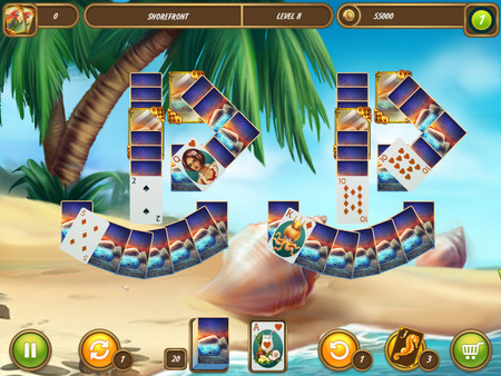 Solitaire Beach Season Sounds of Waves screenshot 1