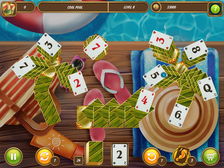 Solitaire Beach Season Sounds of Waves screenshot 2
