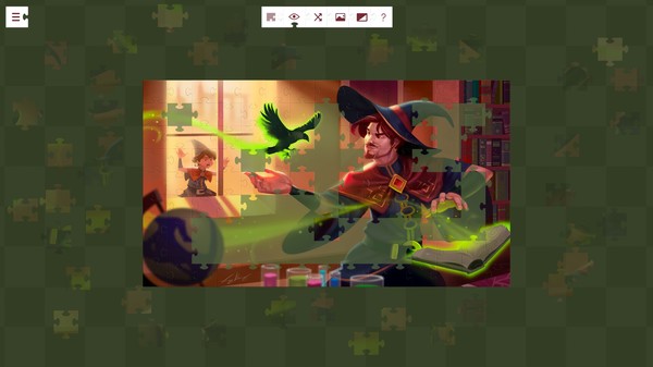 Magic Lessons in Wand Valley - a jigsaw puzzle tale screenshot 2