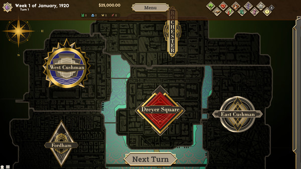 The Commission 1920: Organized Crime Grand Strategy screenshot 3