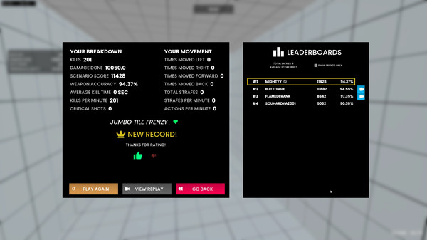 Mightyy's FPS Aim Trainer screenshot 4