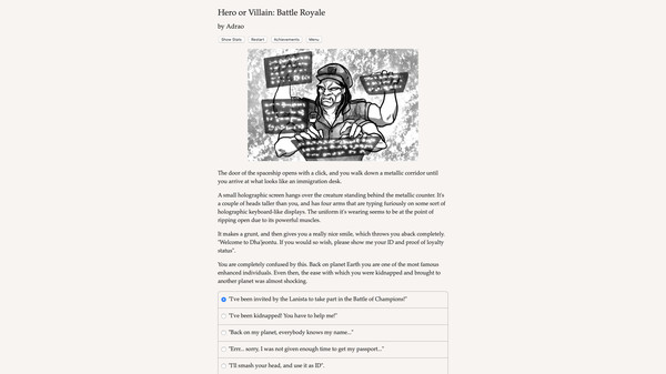Hero or Villain: Battle Royale screenshot 0