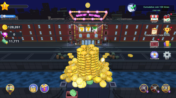 Gangster coin pusher screenshot 2