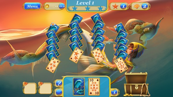 Maidens of the Ocean Solitaire screenshot 1