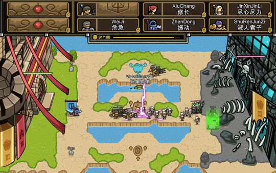 Finger Fortress screenshot 1