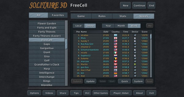 Solitaire 3D screenshot 5
