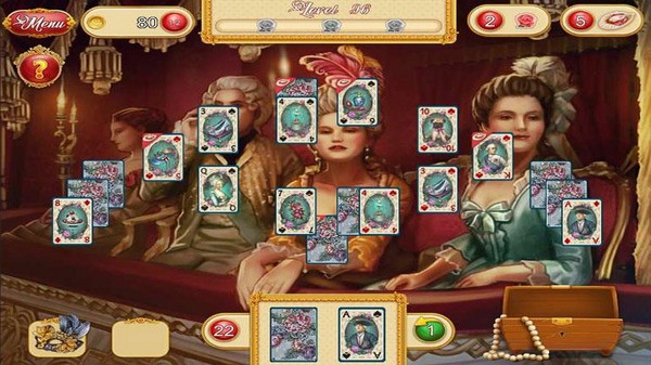 Marie Antoinette's Solitaire screenshot 2