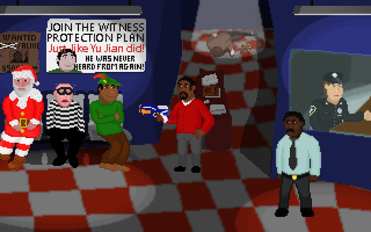 Detective Boiled-Hard / Case File - Death of the Space Dino Hunter screenshot 2