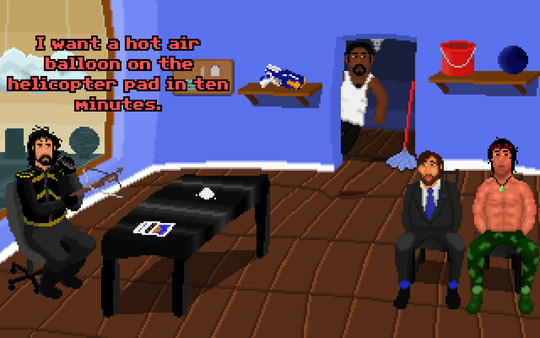 Detective Boiled-Hard / Case File - Death of the Space Dino Hunter screenshot 1