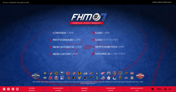 Franchise Hockey Manager 7 screenshot 1