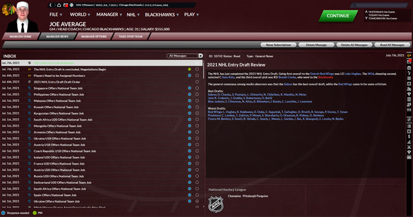 Franchise Hockey Manager 7 screenshot 6