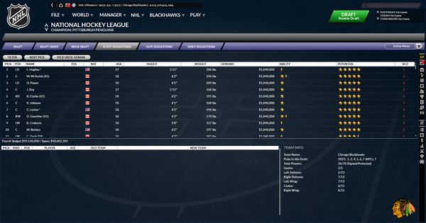 Franchise Hockey Manager 7 screenshot 3