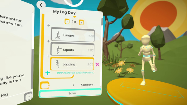 RealFit (VR fitness) screenshot 2