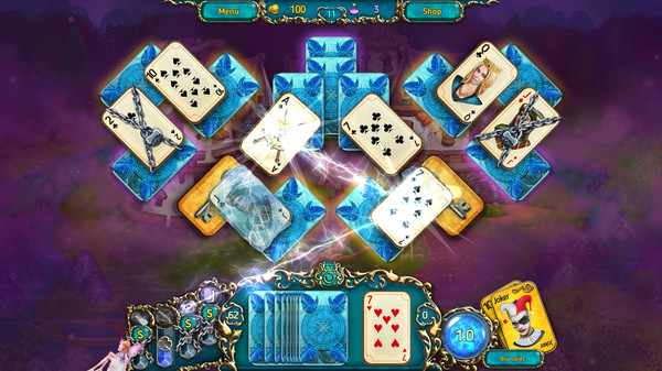 Dreamland Solitaire: Dark Prophecy screenshot 2