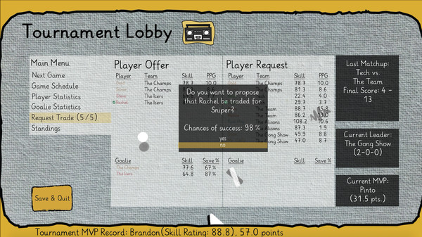 Canvas Hockey screenshot 12