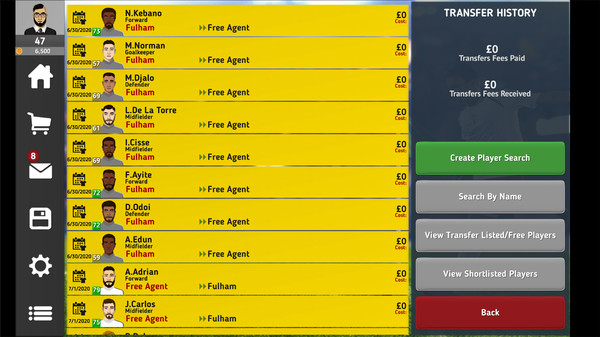 Club Soccer Director 2021 screenshot 11