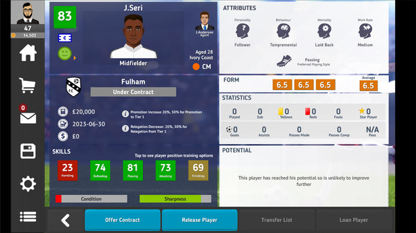 Club Soccer Director 2021 screenshot 3