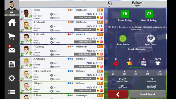 Club Soccer Director 2021 screenshot 7
