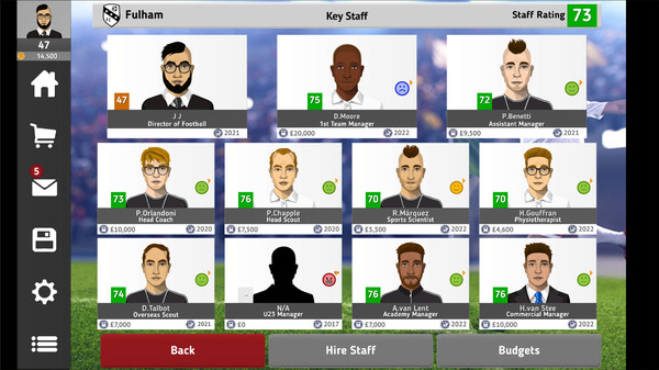 Club Soccer Director 2021 screenshot 9