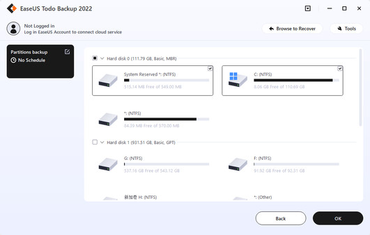EaseUS Todo Backup Home screenshot 3