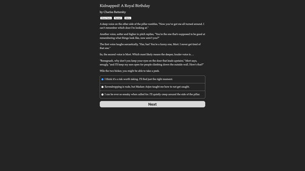 Kidnapped! A Royal Birthday screenshot 4