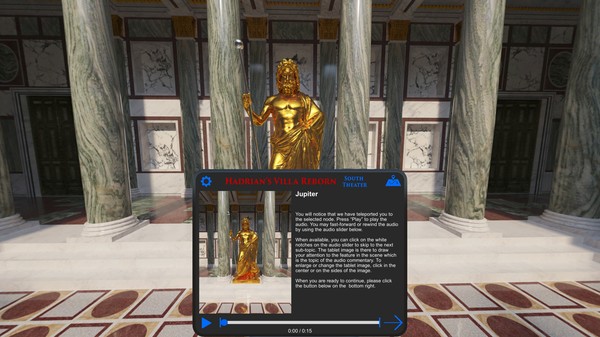 Hadrian's Villa Reborn: South Theater screenshot 2