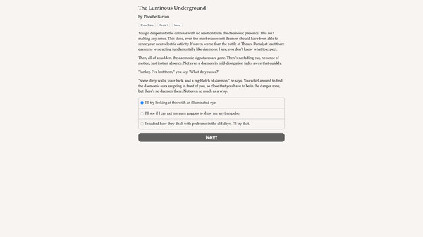 The Luminous Underground screenshot 2