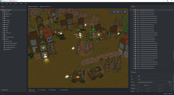 Defold screenshot 1