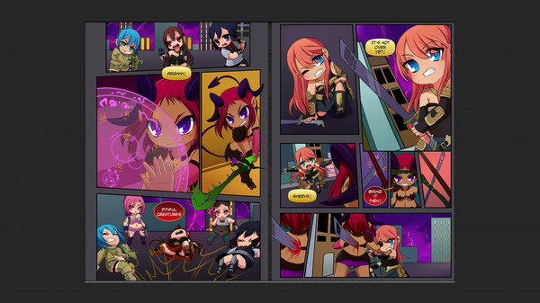 Chibi Wars Kinetic Novel screenshot 5