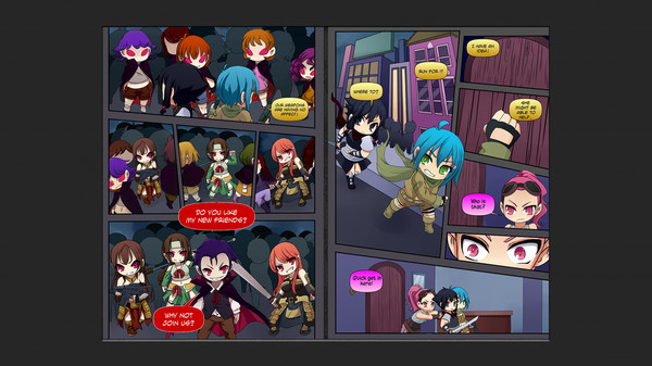 Chibi Wars Kinetic Novel screenshot 2
