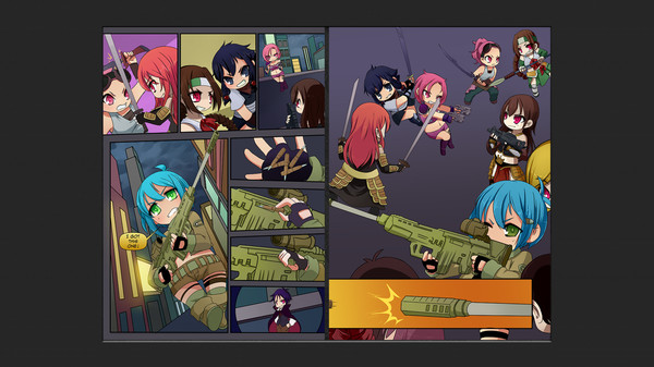 Chibi Wars Kinetic Novel screenshot 3