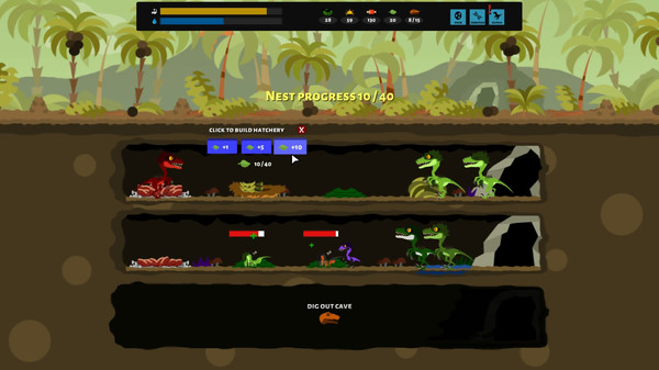 Dino Nest screenshot 1