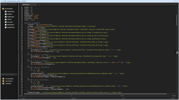 HTML5 Javascript Game Engine screenshot 0