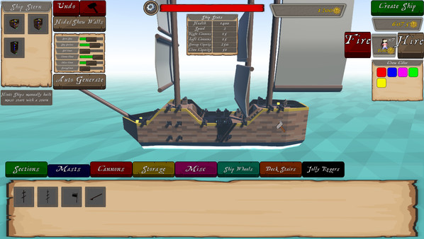 Poly Pirates screenshot 1