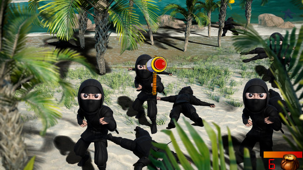 Ninjas Busters: Whack A Ninja screenshot 1