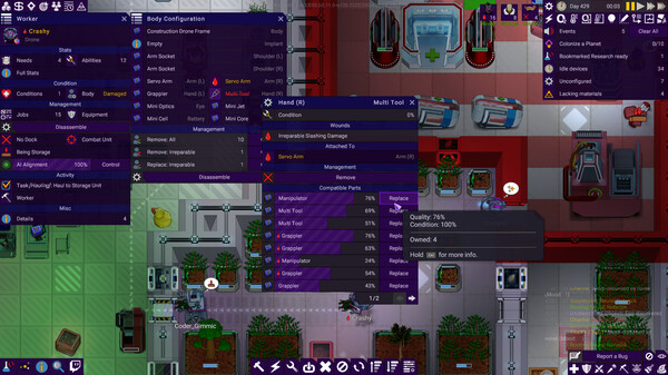 Stardeus screenshot 4