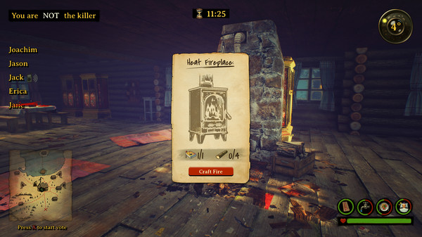 Killer in the cabin screenshot 5
