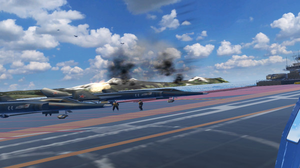 FIRE  TRUMP - Air Combat VR screenshot 2