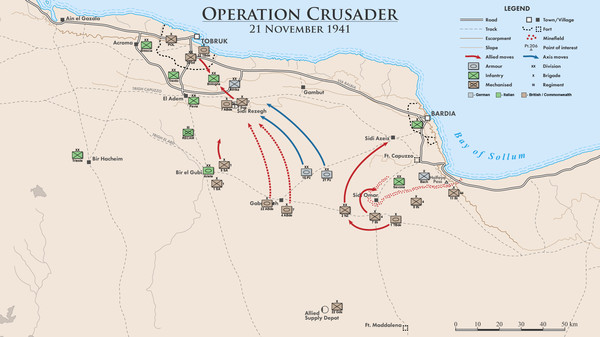 Attack at Dawn: North Africa screenshot 4