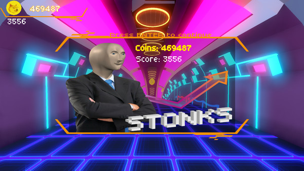 Cyber-doge 2077: Meme runner screenshot 3