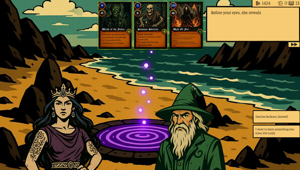 School of Magic: Deck and Slash Prologue screenshot 4
