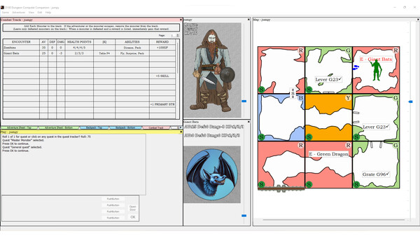 D100 Dungeon Computer Companion screenshot 6